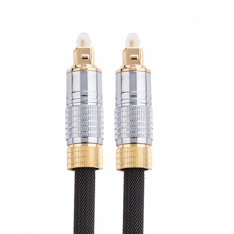 

Digital Optical Audio Cable Fiber Optic Cable Male to Male Audio Extension Cable Cord Wire for Subwoofer Y Cable RCA 1 Male 1M