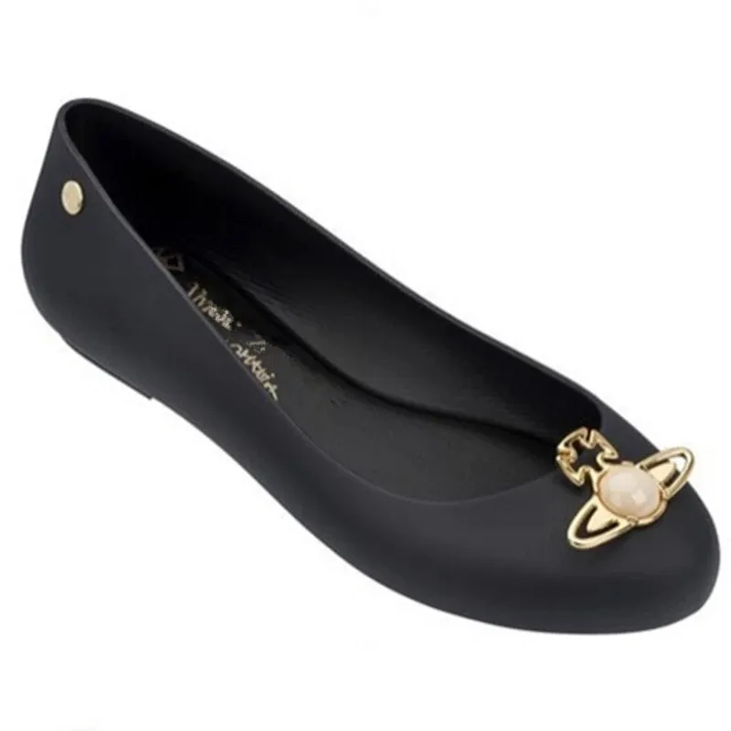 black Melissa/обувь; Новинка года; женские сандалии на плоской подошве; Брендовая женская прозрачная обувь; сандалии Melissa; женская прозрачная обувь; цвет черный, розовый - Цвет: black
