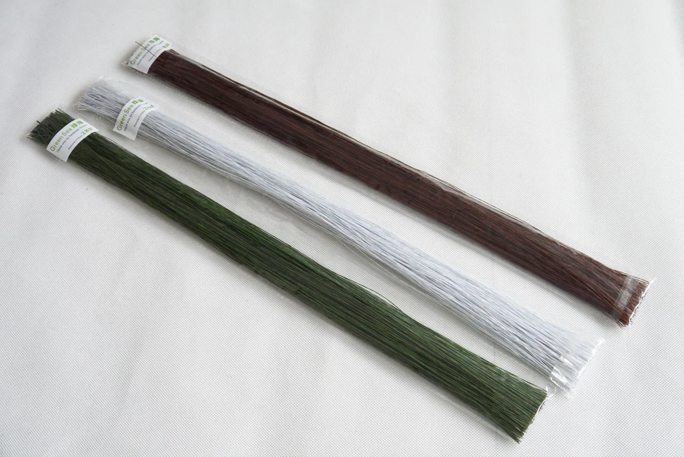28gauge brown paper-covered iron wire long artificial flower making material 200pieces | Дом и сад