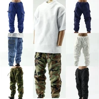 cctoys cc005 16 male trendy korean hip hop drop camouflage pants loose jeans for 12 tbleague soldier figure body