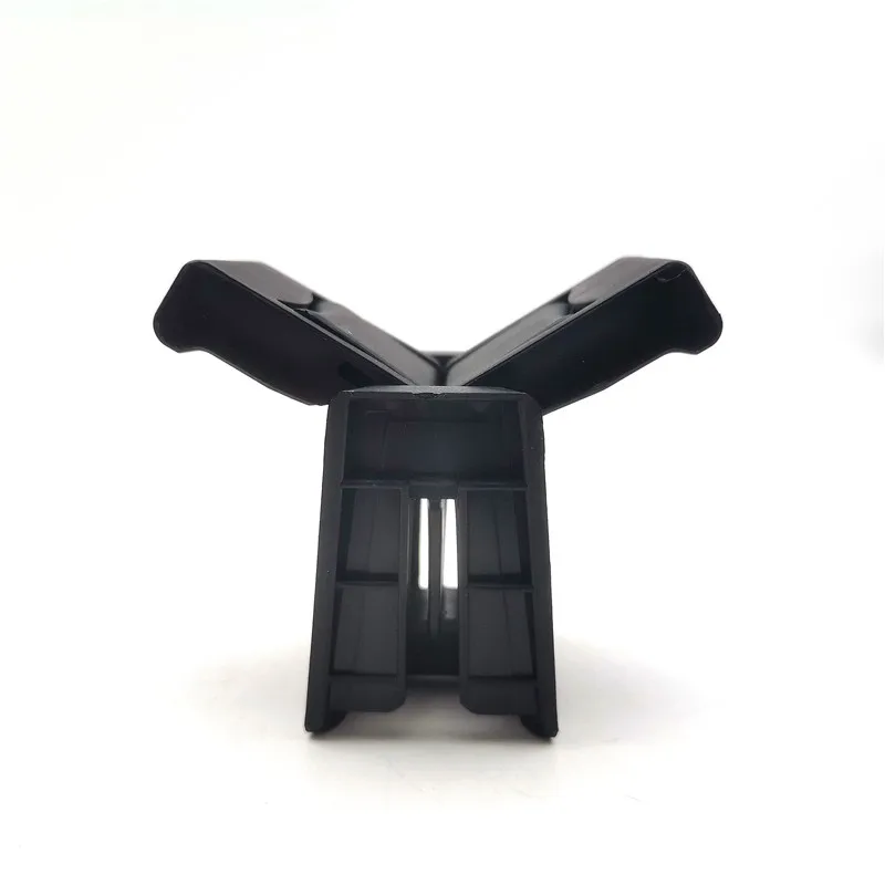 

1PC Cup Holder Divider Insert For Toyota Highlander 2014-2019 ABS Plastic Metal Black