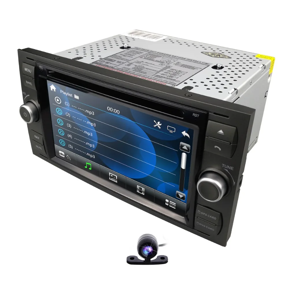 2019 автомобильный DVD 7 &quotgps для Ford Focus Transit C MAX Mondeo Fiest GPS навигация MirrorLink DAB +