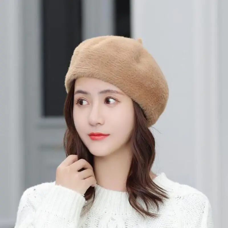 SUOGRY Элегантный женский теплый шерстяной классический бархатный Французский