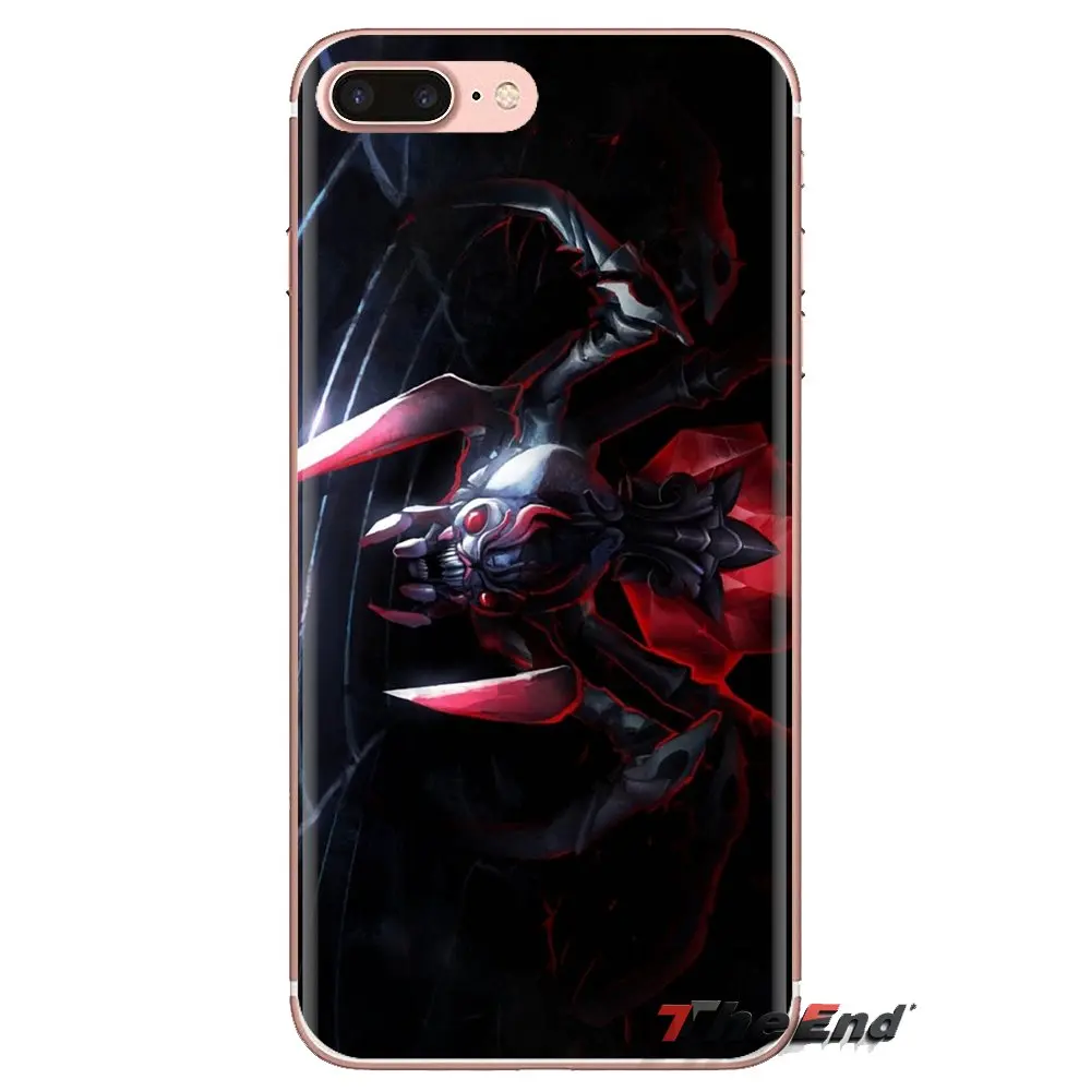 Черный арахния dota 2 BroodMother для Xiaomi Redmi 4A S2 Note 3 3S 4 4X5 Plus 6 7 6A Pro Pocophone F1 мягкий
