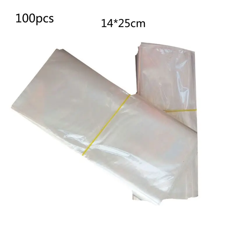 

100 Pack Heat Shrink Wrap Bags for Gifts Packagaing Soaps Candle DIY Projects A2UA