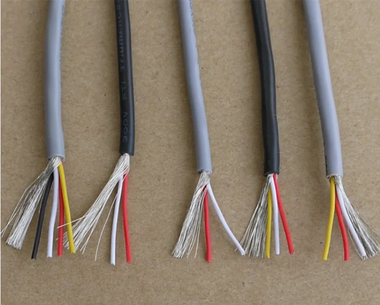 Экранированный провод 28AWG UL2547 2 3 4 5 6 7 8 ядер изолированный канальный усилитель из