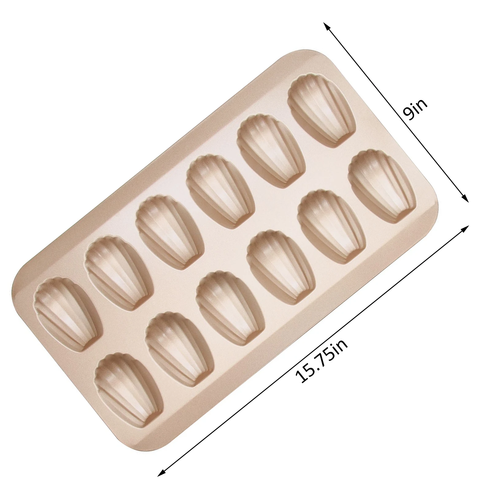 

Non-stick Cake Pan Shell Shaped Cake Dessert Cookie Pans Baking Tray 12 Cavity Mini Cake Pan Biscuit Molds