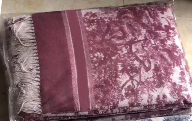 

180*70 CM Cashmere long Scarf for women forest shawl 2021 autumn winter brand