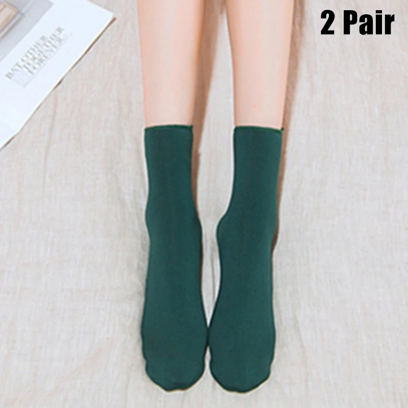 Женские утолщенные флисовые Носки зимние эластичные мягкие носки-тапочки с