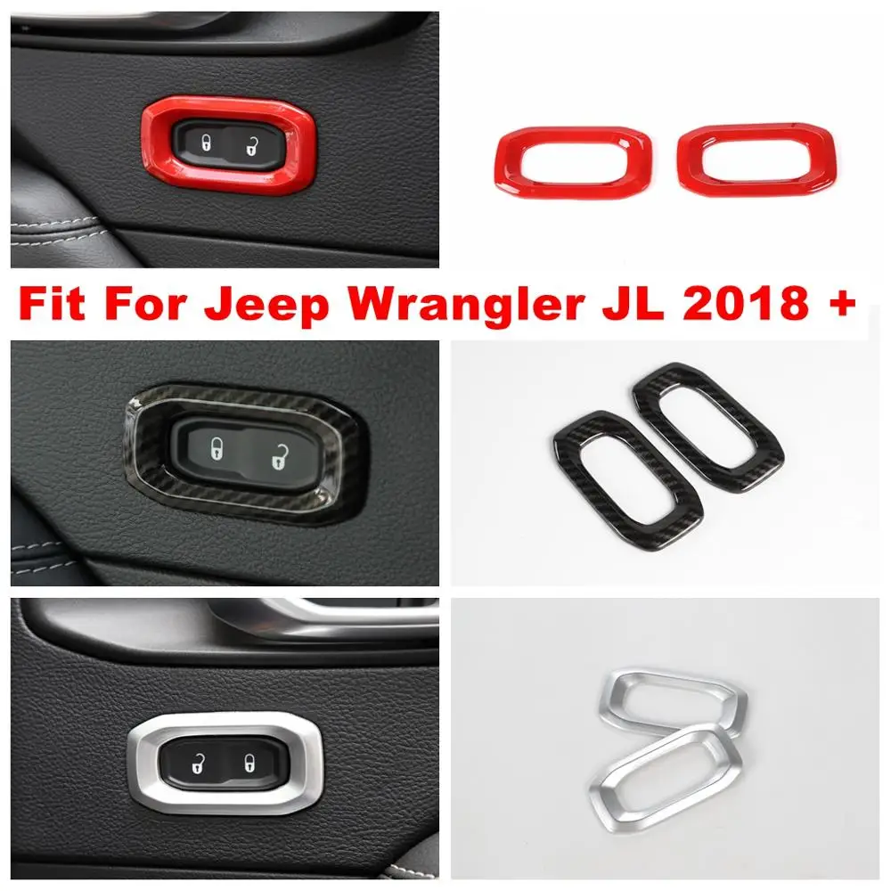 

Внутренняя отделка передней двери для Jeep Wrangler JL 2018-2022, аксессуары для интерьера