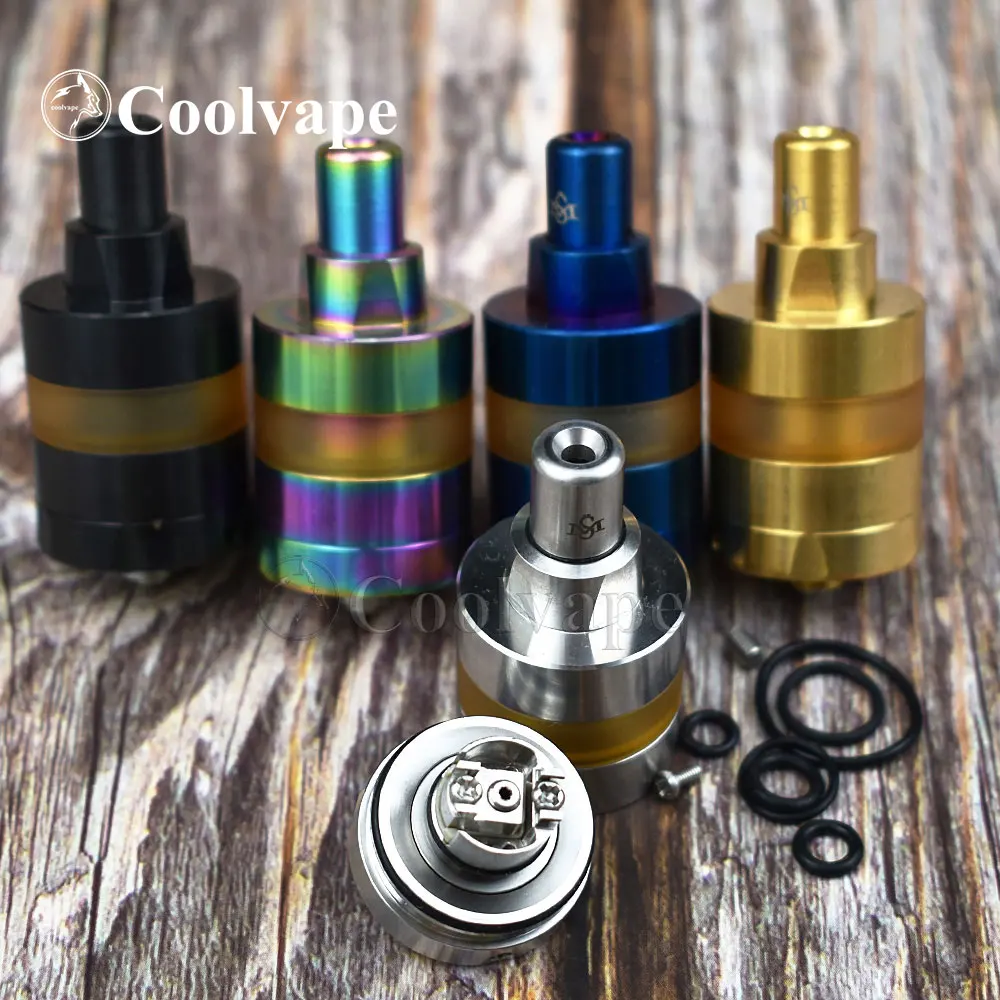 Регулируемый перестраиваемый атомайзер coolvape Kayfun Lite 2019 rta 316ss Pei 22 мм DIY vs prime Nite DLC RTA