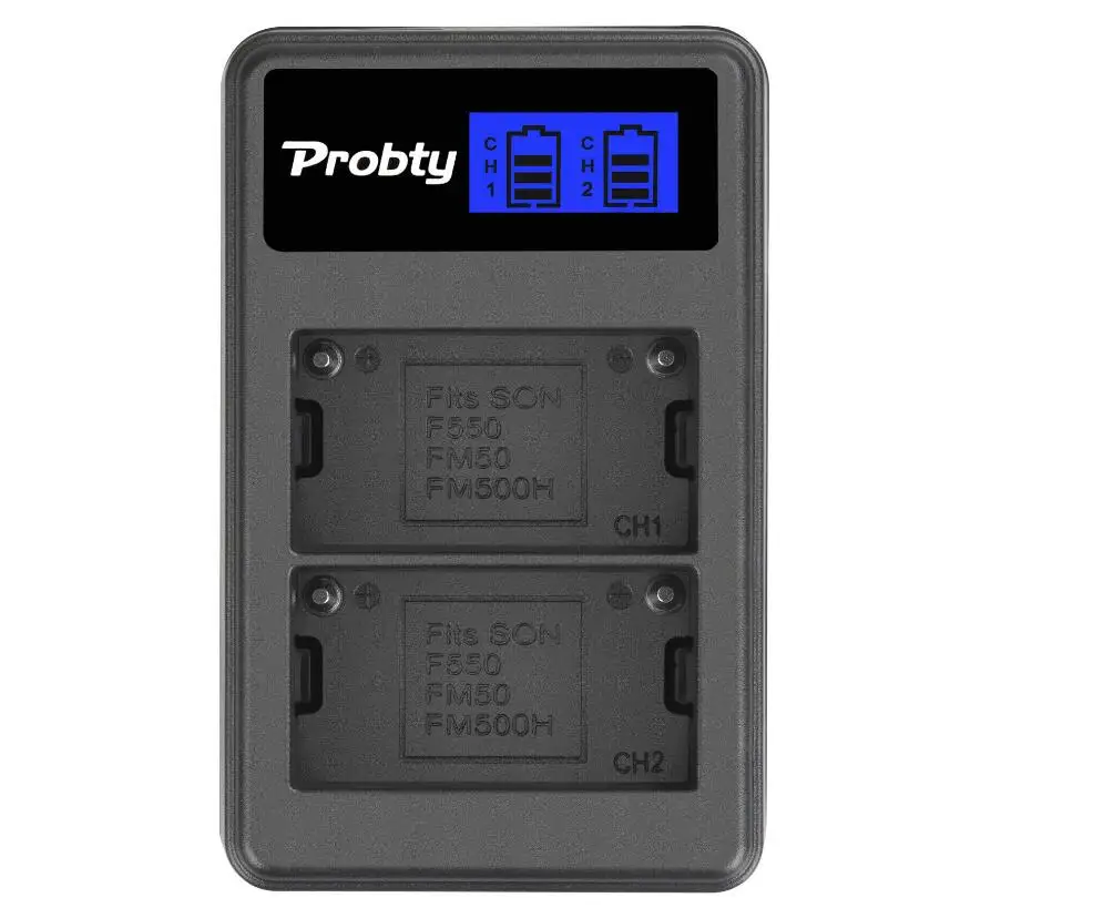NP-F330 NP-F550 Батарея& Зарядное устройство для sony NP-F570 NP-F750 NP-F960 F970 F770 - Цвет: 1 PcsCharger