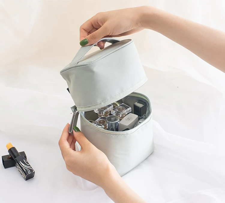 Новая женская милая сумочка-косметичка, Женская портативная косметичка, органайзер для путешествий, несессер, сумки для туалетных принадлежностей, функциональные косметички