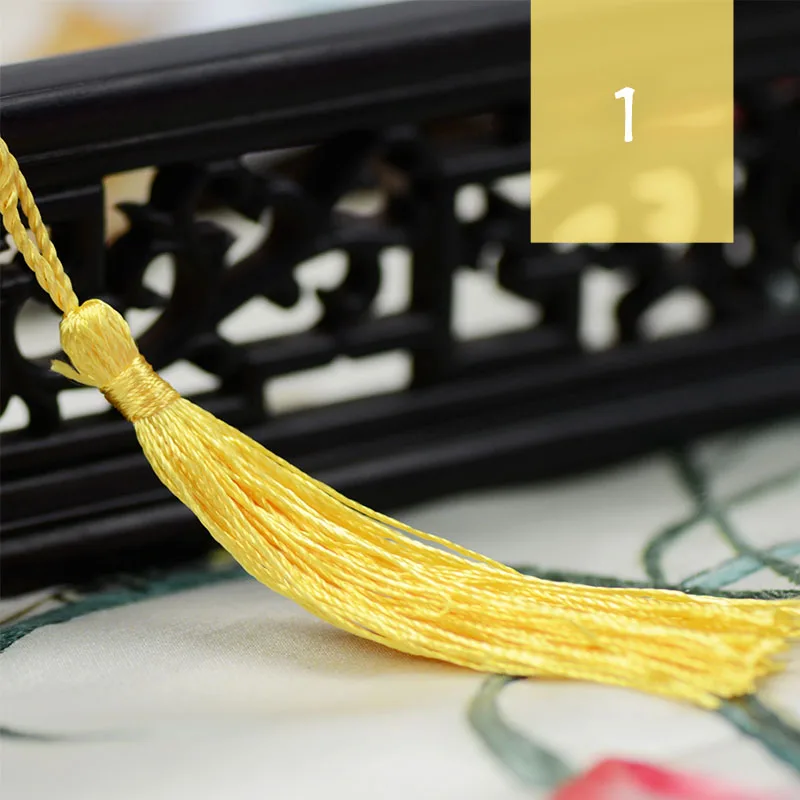 Бахрома из полиэстера и шелка отделка хлопка 12 5 см кисточки для шитья Аксессуары