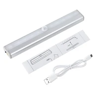 10 leds strip 5v usb charging motion sensor under cabinet light kitchen lighting cupboard closet bed room light led strip lamp