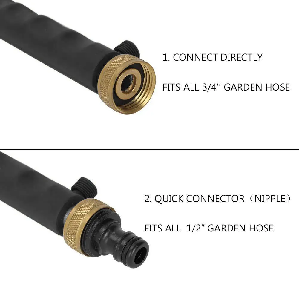 

Garden Outdoor Yard Portable Tool High Pressure Water Jet Set Cleaning Cloth Power Sprayer Home Hose Car Washer Tube