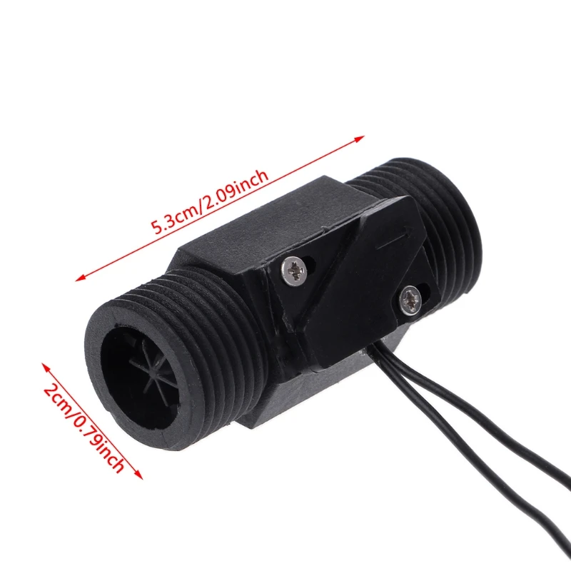 

P15D Plastic Water Flow Switch Vertical/Horizontal Water Sensor Magnetic AC 220V