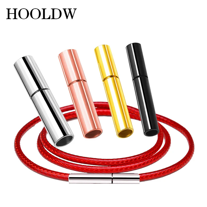 Вращающаяся застежка из нержавеющей стали с безопасной защелкой для кожаного