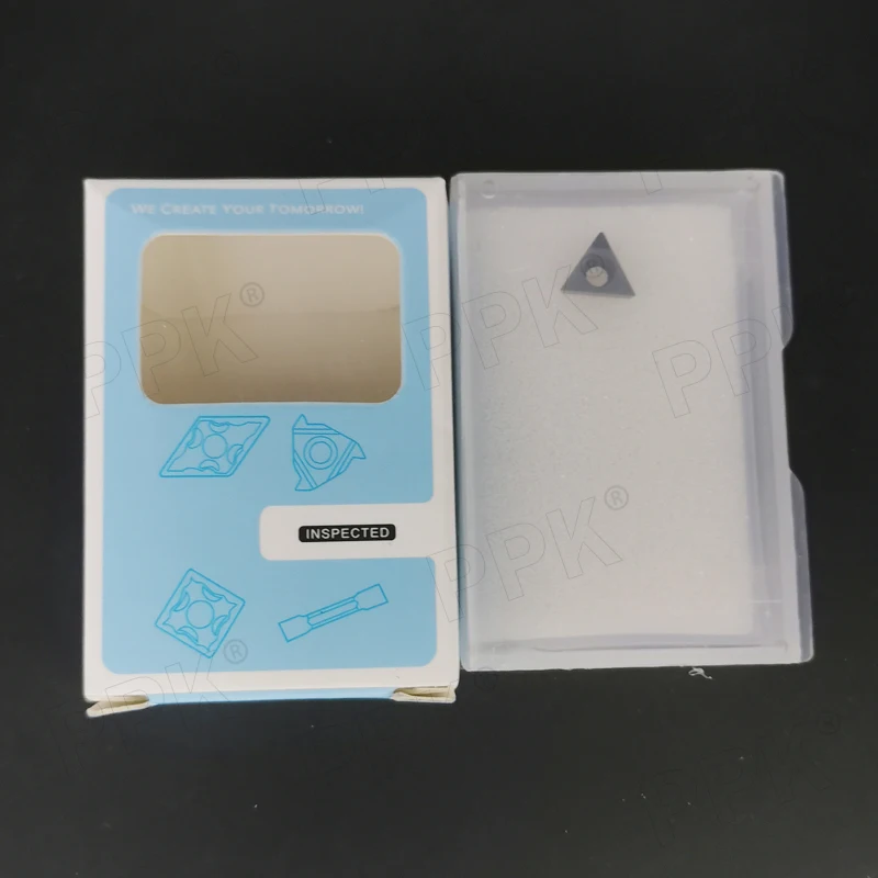 

High-precision 1pcs NEW PCD TCMT 090204 PCD Diamond CNC blade insert