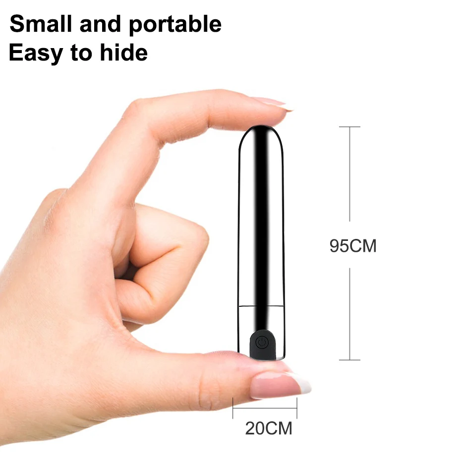 Vtin 10 скорость мини-пуля вибратор USB перезаряжаемый G-spot Массажер сильная вибрация