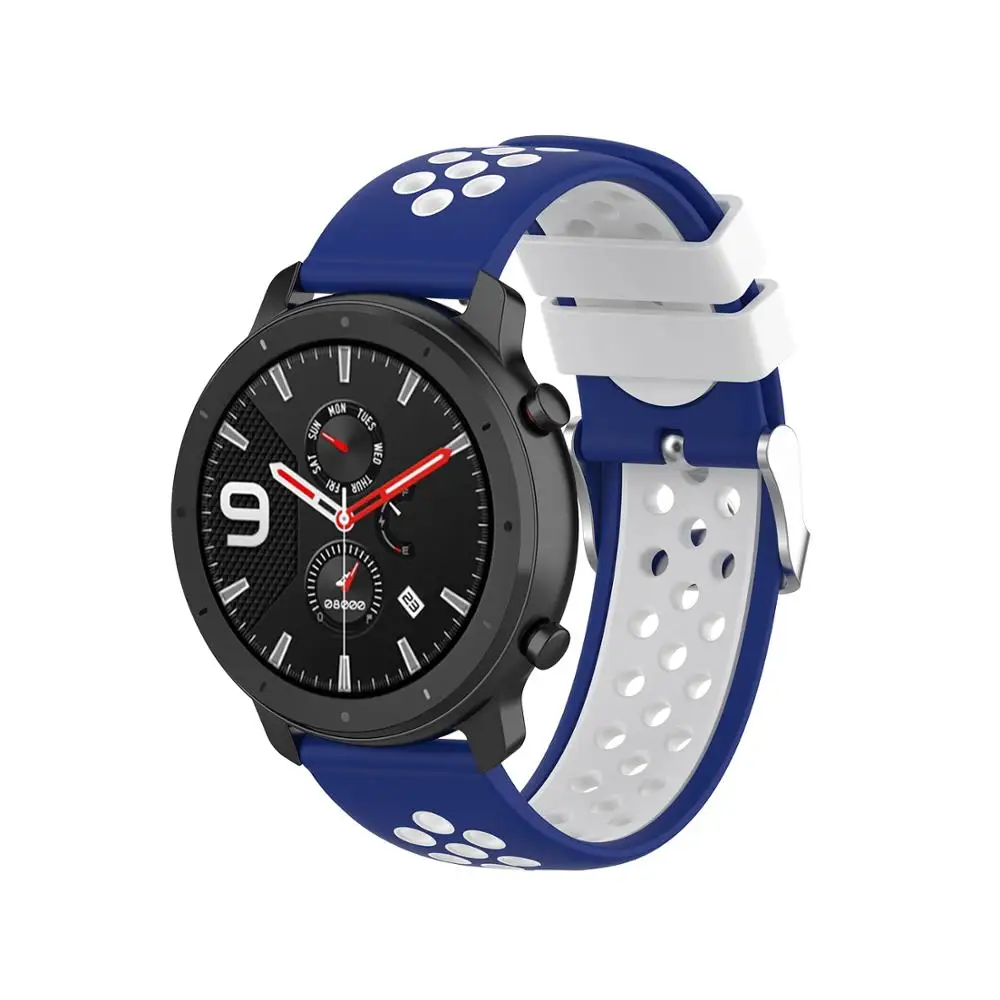 18 мм ремешок для часов Xiaomi huawei B5/Withings Activite мягкий браслет Fossil Q Gen3 Venture/Gen4 Venture/HR
