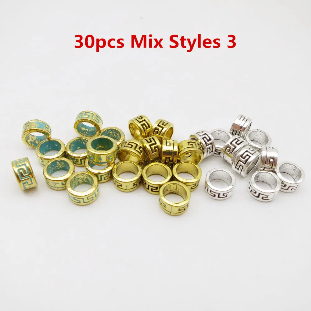 30 шт/50 шт Металл серебро/золото/бронза маленькая Руна викингов подвязанные