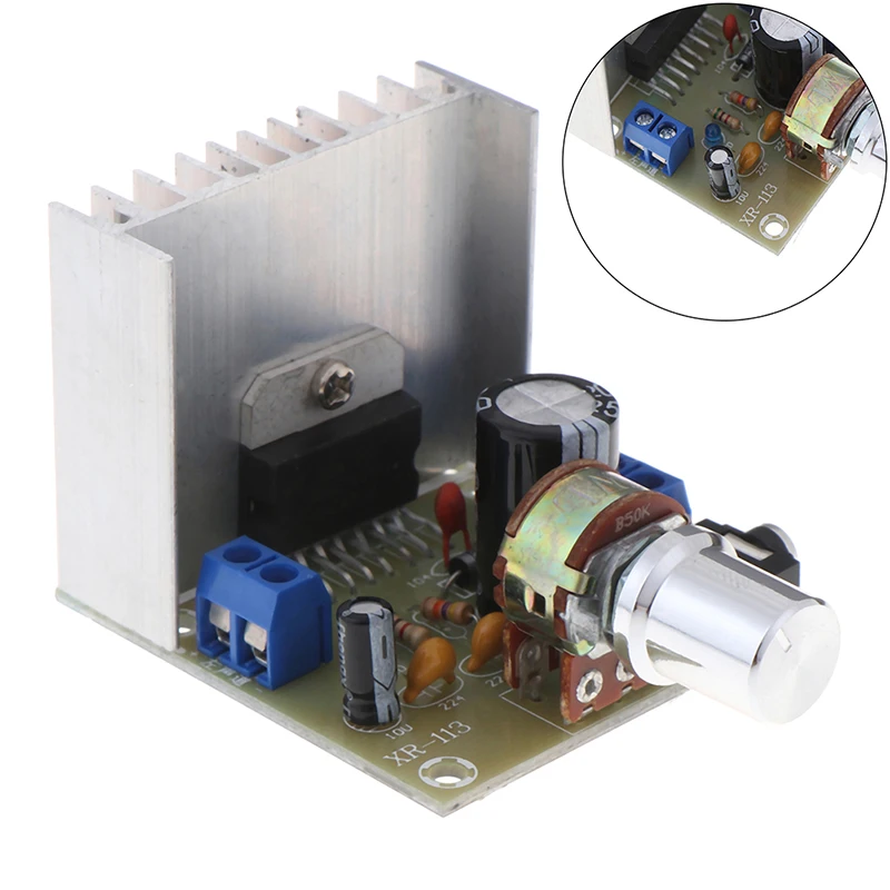AC/DC 12V TDA7297 2x15W цифровой аудио усилитель DIY Kit двухканальный модуль | Инструменты