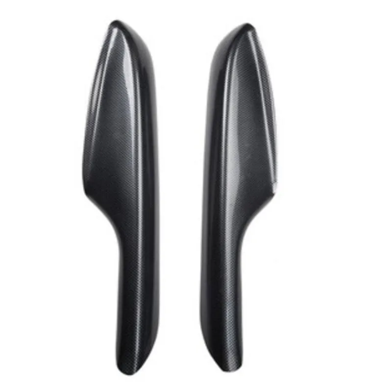 

For Chevrolet TRAX mahogany carbon fiber grain HIPS modified interior accessories Armrest stickers 2014 2015 2016 left-hand driv