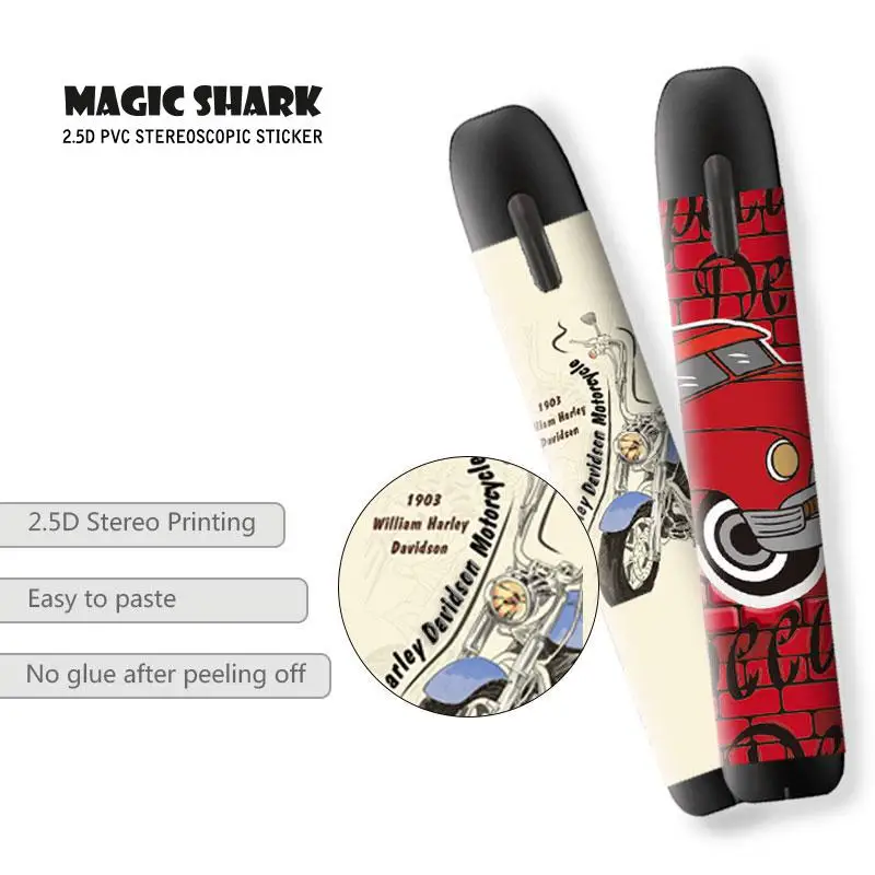 

10 Pattern 2.5d Stereo Film 3m Adhesive Printing Label Sticker Skin Film Case Cover For My Blu Myblu