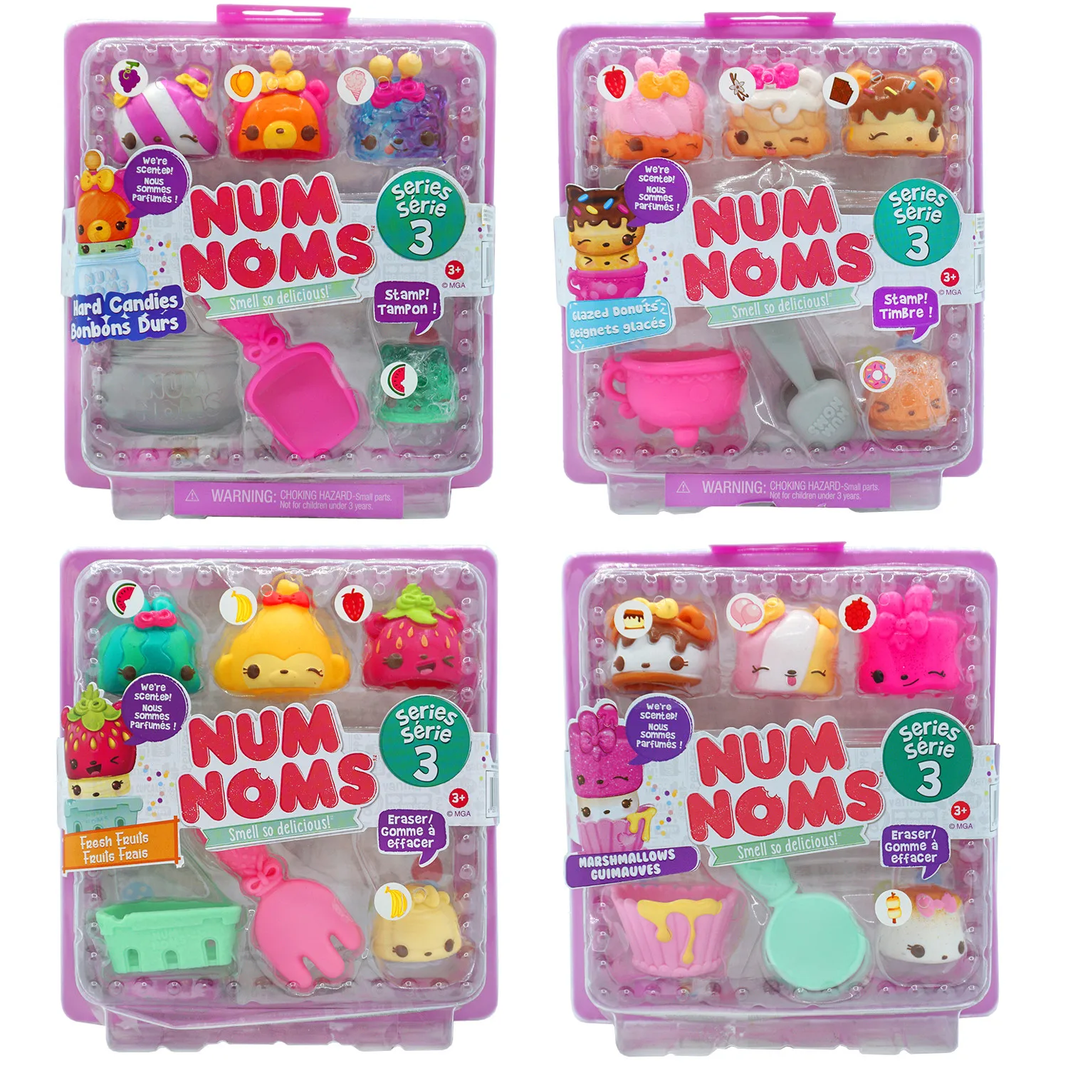 Num Noms Starter Pack Series 3 Fresh Fruits Surprises Collection Toys Birthday Children Gift for Girls