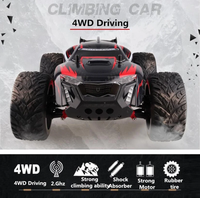 2,4 Прочный гоночный Радиоуправляемый автомобиль 4WD G 1:10 полный коэффициент четырехколесный 30-35 км автомобиль с дистанционным управлением высокоскоростной Радиоуправляемый Дрифтерный автомобиль багги грузовик