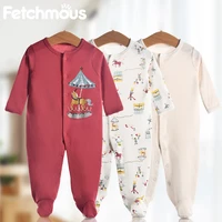 newborn boy clothes baby girl romper jumpsuit baby pajamas clothes 3pcs cotton warm infantil toddler costume fashion bebe