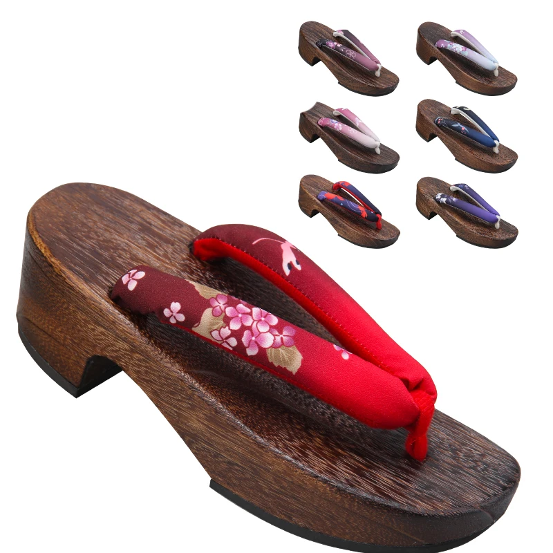Женские японские традиционные кимоно гэта Сабо банкетные сандалии для