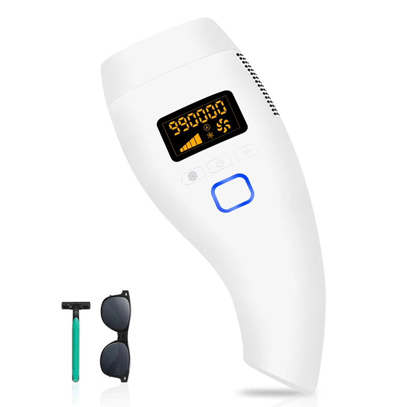 990000 мигает лазерный эпилятор IPL постоянное удаление волос касание ног бикини