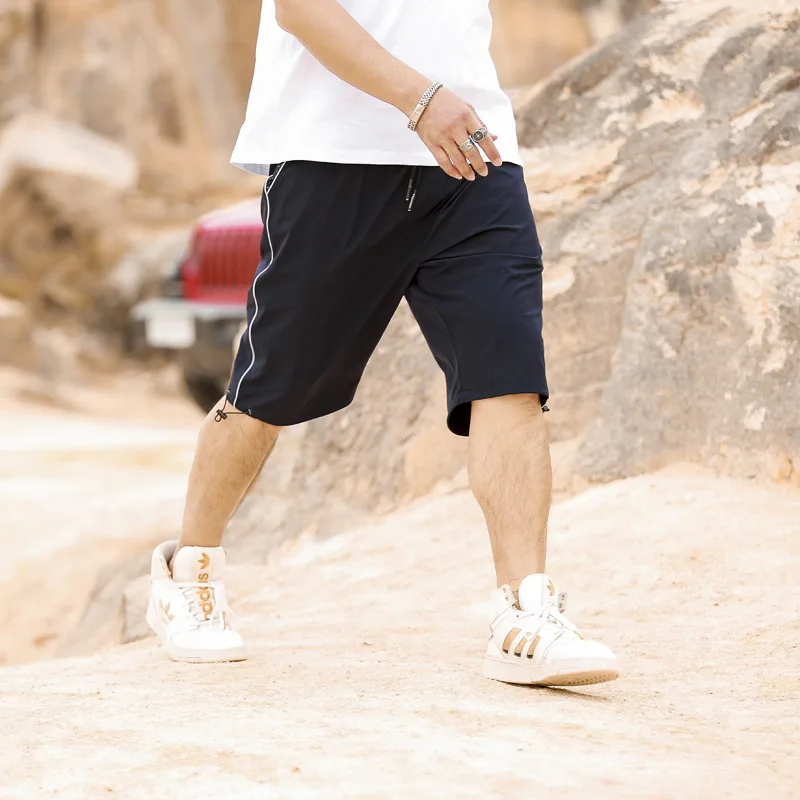 

Summer Men's Shorts Simple Thin Sports Shorts Loose Fashionable Versatile And Men Summer Shorts Men's Plus Size Sports Shorts8XL