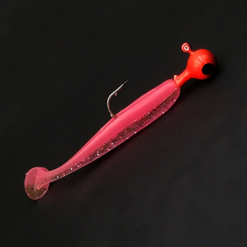 Мягкая силиконовая приманка DAGEZI 7 см 2 г для морской рыбалки 10 шт./лот мягкая