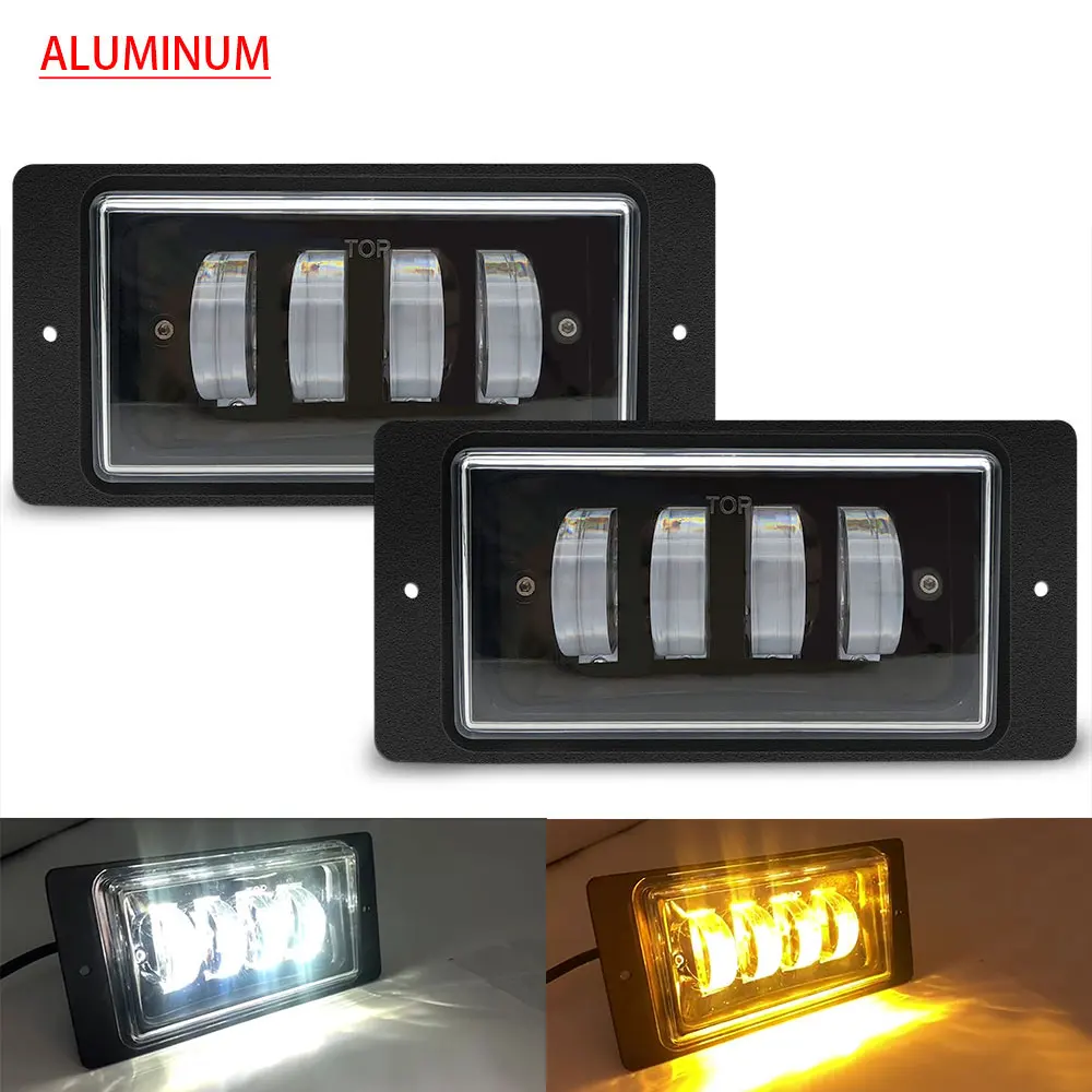 1 пара Водонепроницаемый 30W 6000K Led противотуманная фара светильник ближнего света