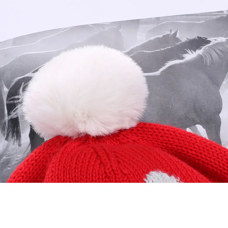 Зимняя детская шапка теплая Skullies Шапка-бини для детей мальчиков и девочек с