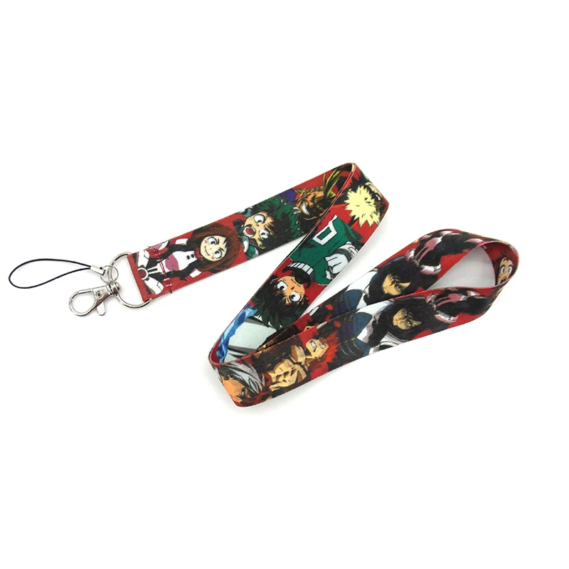 С героями из мультфильма Мой герой Академии брелок держатель ИД косплей