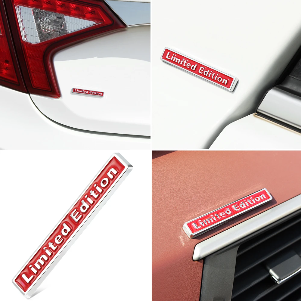 3D Metal Limited Edition Logo Auto Car Sticker for golf 4 audi a6 c6 mercedes opel vectra c insignia mazda 6 astra h | Автомобили и