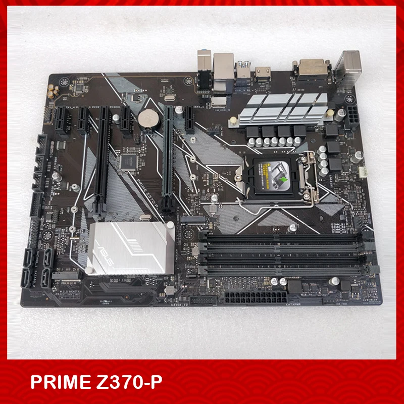 

Оригинальная десктопная материнская плата для ASUS для PRIME Z370-P LGA1151 DDR4 ATX PCI-E3.0 M.2 USB3.1, полностью протестирована, хорошее качество