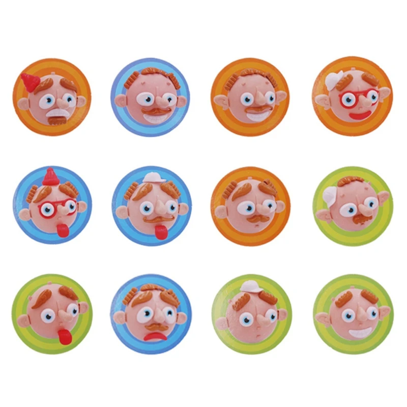 

Creative Face Feature Puzzle Cognitive Pairing Parent-Child Game Educational Toy