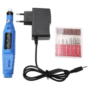 Мини электрический сверлильный станок полировки станок для деревообработки металла Маникюр Педикюр ногтей Электрический мощность дрель