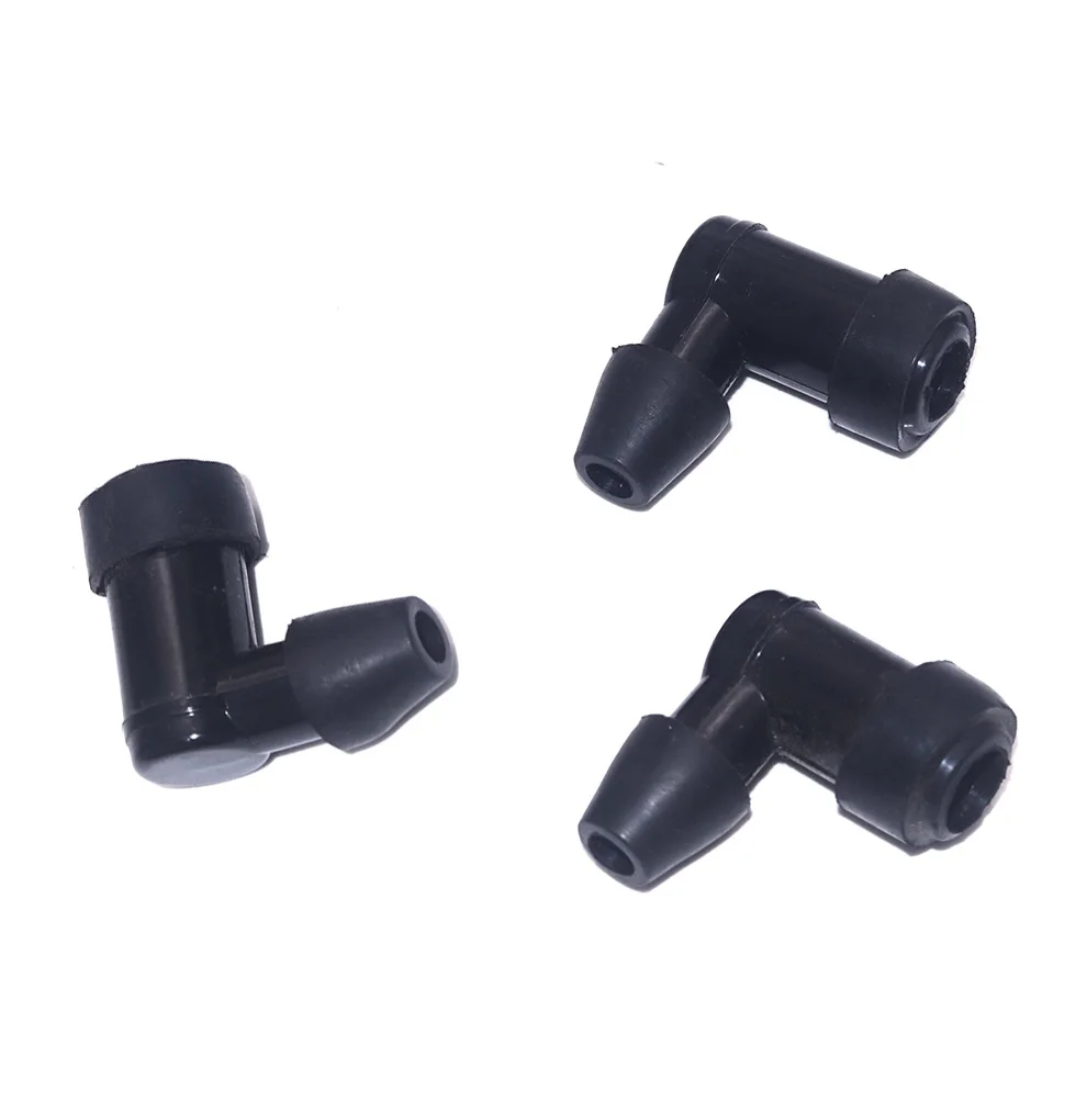 3 шт. крышка для мотоцикла 90 градусов без резистора Свеча зажигания бензинового