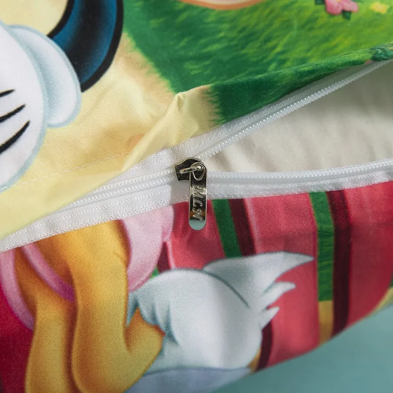 Комплект постельного белья с 3D принтом в виде машины Вуди Маккуин Микки и Минни