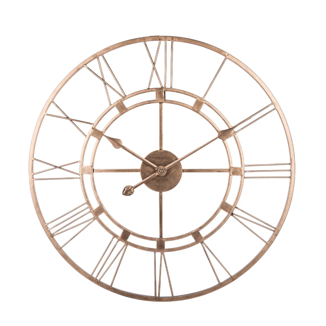 60 см 3D железные римские цифры часы тихие большие настенные современный дизайн