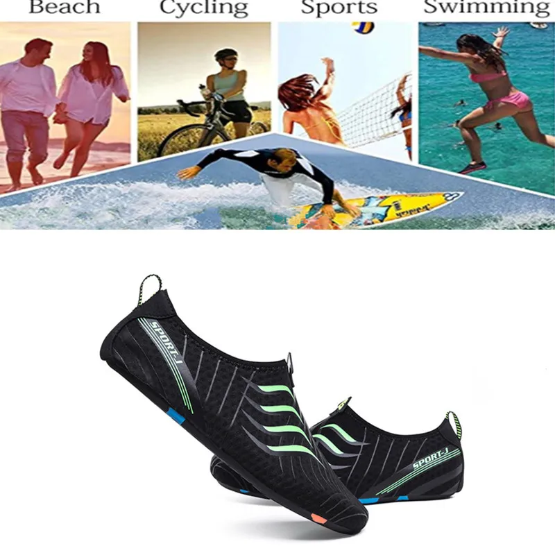 

Slip On Unisex Quick Dry Swimming Sneakers Breathable Mens Soft Aqua Shoes Women Outdoor Lightweight Seaside Beach Shoes