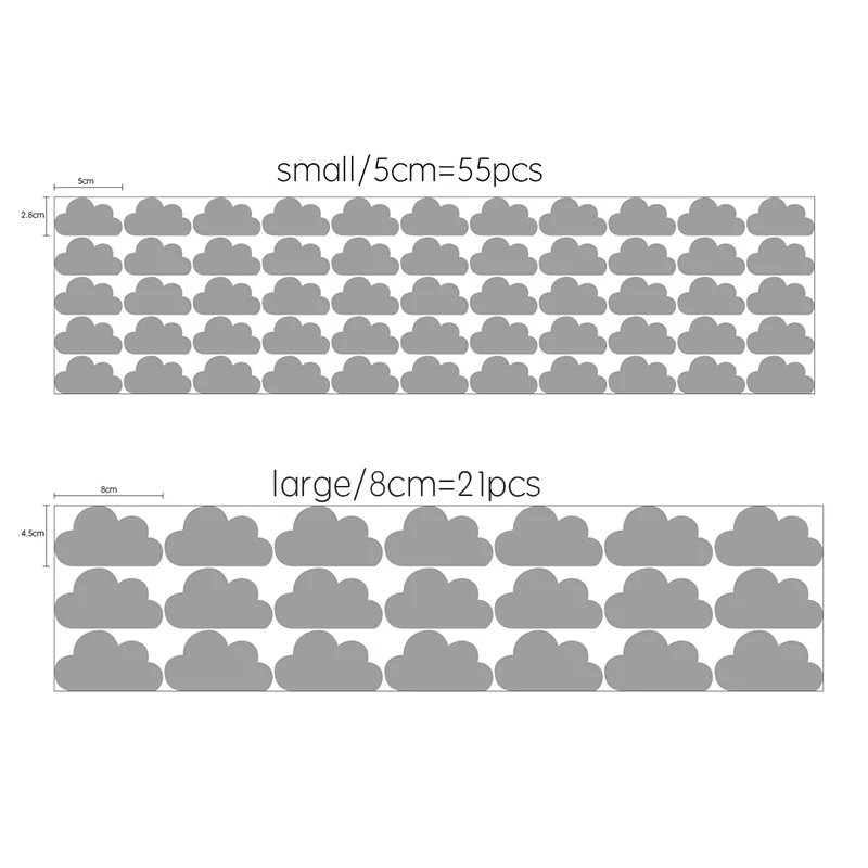 

Little Cloud Decorative Stickers Baby Boy Rooms Wall Stickers For Kids Room Nursery Girl Room Wall Decal Stickers Kids Bedroom