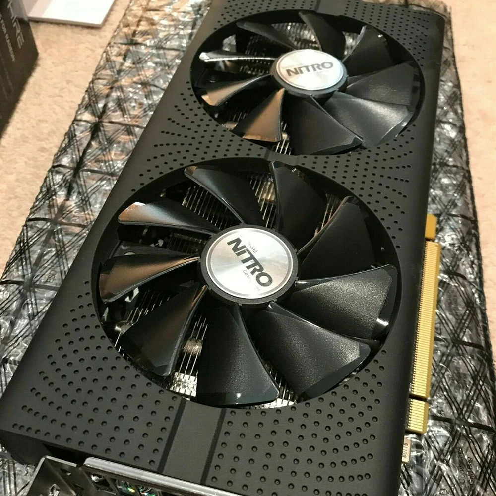 SAPPHIRE AMD Radeon Video Card GPU RX 480 4GB GDDR5 Gaming PC Graphics PCI Express 3.0 Desktop RX480 DDR5 256bit Used | Компьютеры и
