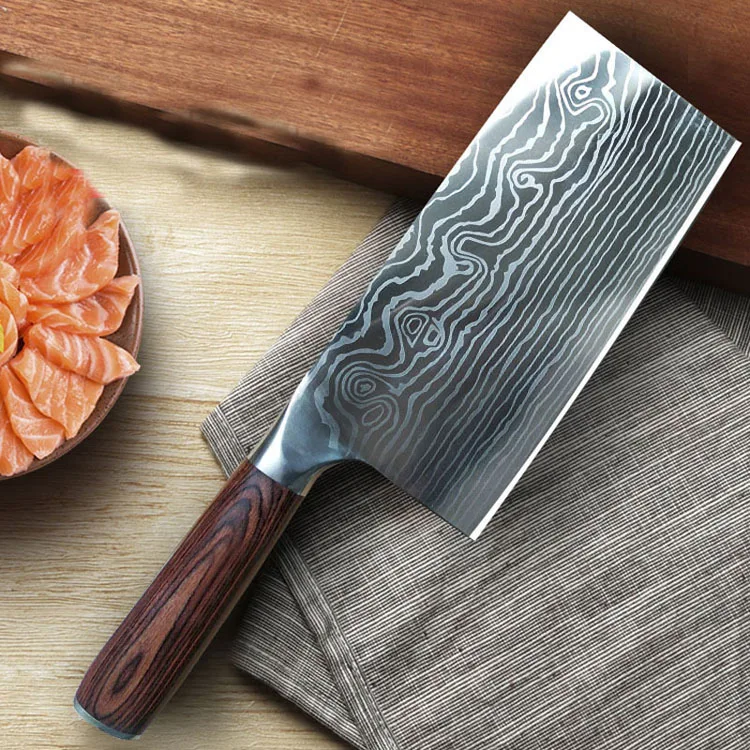 Профессиональный 8 дюймовый китайский Кливер немецкий стальной нож повара